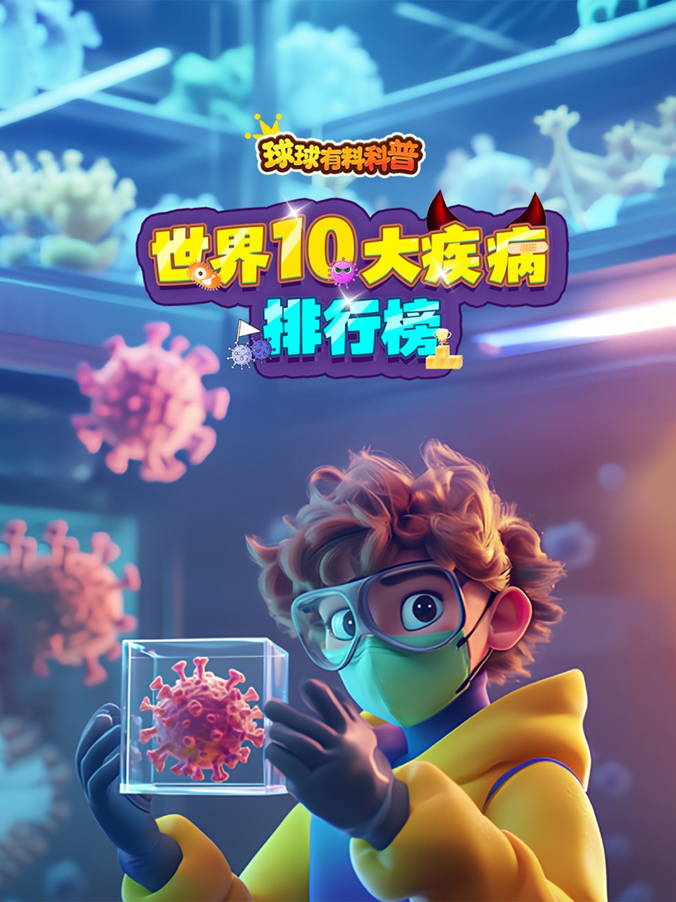 球球有料科普：世界10大疾病排行榜