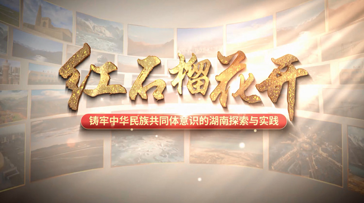 红石榴花开