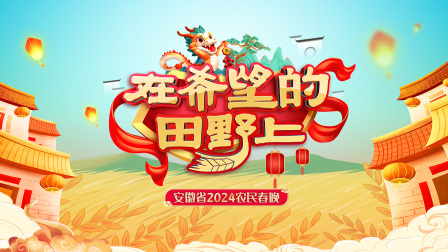 在希望的田野上安徽省农民春晚2024