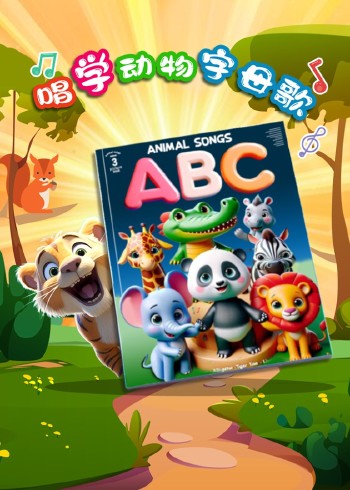 唱学动物字母歌ABC